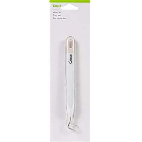 Cricut Single Weeding Tool; 1 Weeder; Specially designed to easily remove tiny negative cuts; Perfect for working with all vinyl and iron-on types; Ideal for creating decals, home decor, and much more; Excellent companion for all Cricut® cutting machines